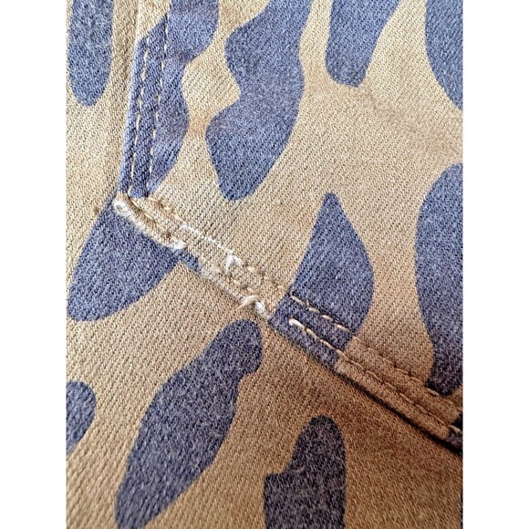 L'Agence Margot Jeans Women 28 Brown Animal Print Skinny Stretch Made in USA - Picture 11 of 11